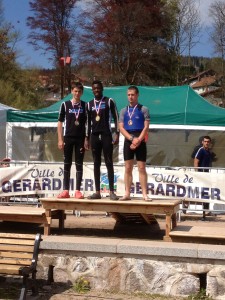 le podium K1 homme minime