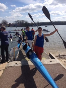 Loic et Alexandre champions de France K2 homme cadet