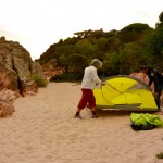 Grande Plage de Cala Rossa le 22 octobre