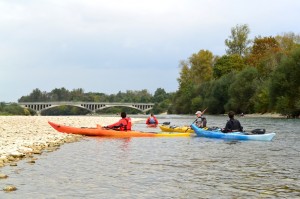 Châtillon-la-palud - groupe et pont (route d'Ambérieu)
