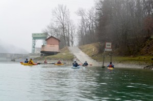 Haut Rhône-1er mars 2015-Injoux-Génissiat-Barrage de Génissiat-chemin la Ganguillone