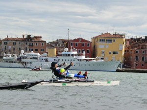 Vogalonga - Canal Saint-Marc - quartier Castello - waterbike