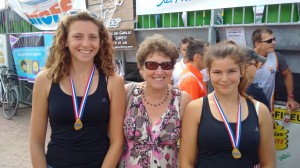 Sylvaine DELTOUR et Capucine et Alice 