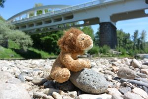 Cékalomi et le pont Pakowski à Le Breuil-sur-Couze