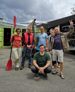 Le groupe au départ de Lyon