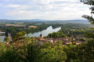 Vue panoramique des hauteurs de Trévoux